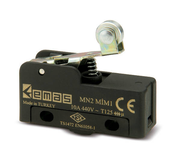 EMAS - Emas Tip 2 Plastik Kısa Kollu Metal Makaralı Mini Switch