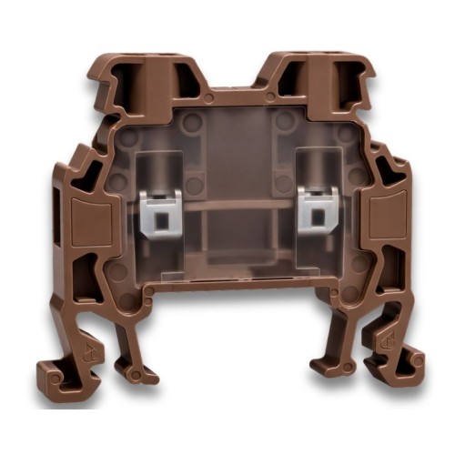 ONKA - Onka MRK 10mm² Vida Bağlantılı Ray klemens / Kahverengi