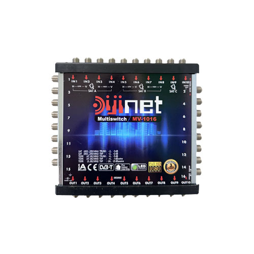 Dijinet NMS-10/16S Sonlu Multiswitch