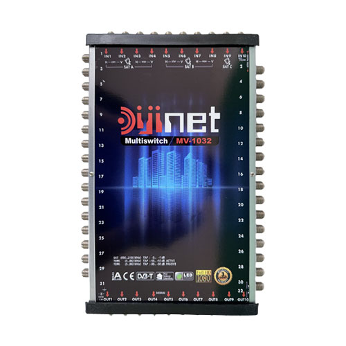 Dijinet 32 Port Sonlu Multiswitch