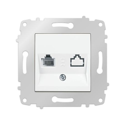 Viko Karre Nümeris Telefon Prizi - Çerçevesiz