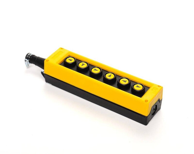 EMAS - Emas Plastik 6 lı Tek Hızlı Vinç Kumanda Kutusu