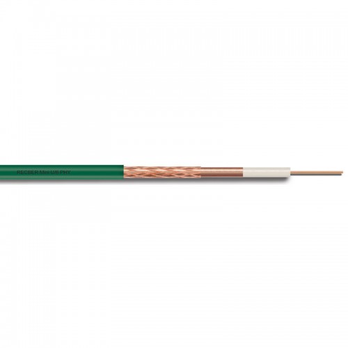 REÇBER - Reçber Mini U/6 PHY-PVC (500) Koaksiyel Uydu Kablosu 307052 (1 metre)