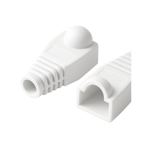 Rj45 Plastik Kılıf Boot / Beyaz