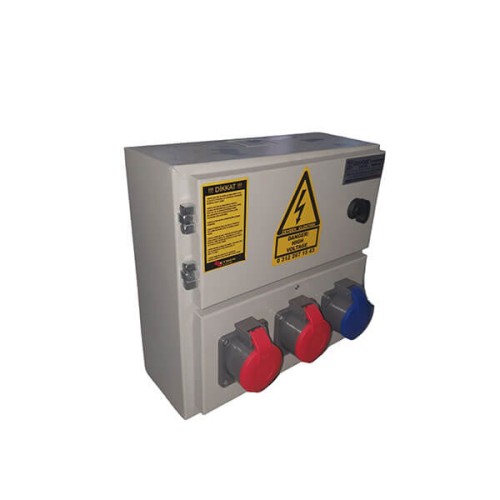 ZEYBEK - Zeybek Sıva Üstü 33*33 Priz Dağıtım Panosu Montajlı (Flash Malzemeli)