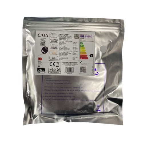 Silikonsuz 10 Çip Şerit Led - Beyaz