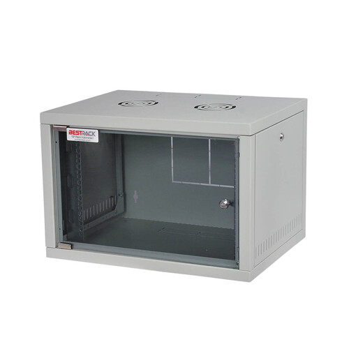 BESTRACK - Bestrack Silver Duvar Tipi Rack Kabinet 07U 600*450