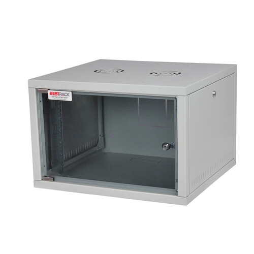 BESTRACK - Bestrack Silver Duvar Tipi Rack Kabinet 09U 600*560