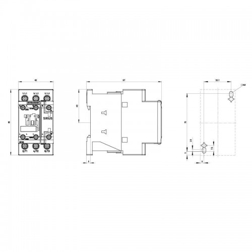 Siemens Sirius 16A Kontaktör 7,5KW