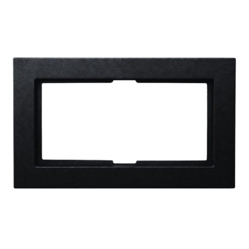 OVIVO - Ovivo Grano Siyah İkili Topraklı Priz Çerçevesi