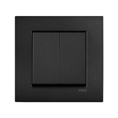 VIKO - Viko Novella Siyah Komitatör - Çerçevesiz