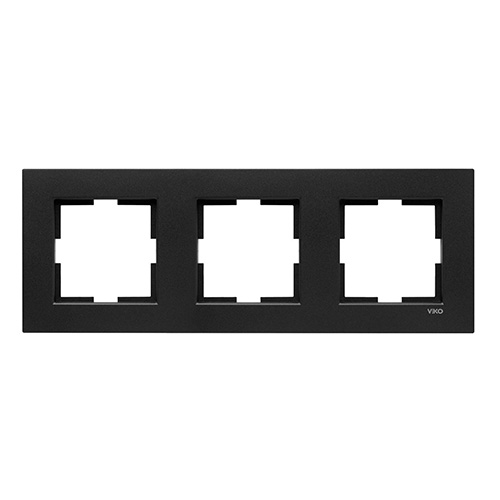 VIKO - Viko Novella Siyah Üçlü Çerceve