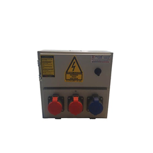 Zeybek Sıva Üstü 33*33 Priz Dağıtım Panosu / Montajlı (Sıemens)