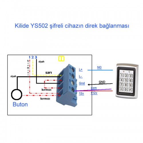 Tecimm Tec-925 Radarlı Akıllı Kilit