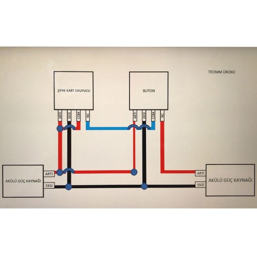 Tecim Tec G110 Akülü Güç Kaynağı 12V