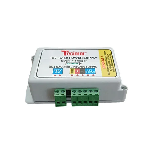 Tecimm G-160 12V 1,3 Amper Li-İon Güç Kaynağı