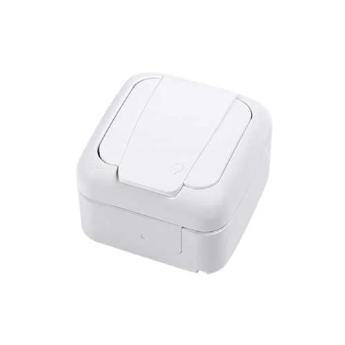 VIKO - Viko Palmiye Sıva Üstü Topraklı Priz Beyaz