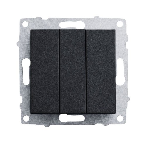 OVIVO - Ovivo Siyah Üçlü Anahtar