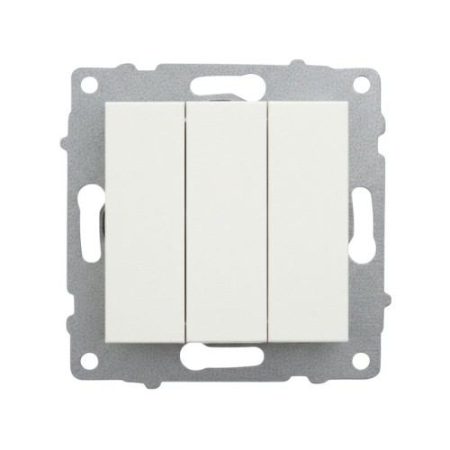 OVIVO - Ovivo Beyaz Üçlü Anahtar