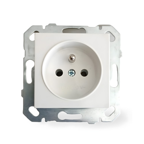 NETELSAN - Netelsan Byobu Beyaz UPS Priz - Çerçevesiz