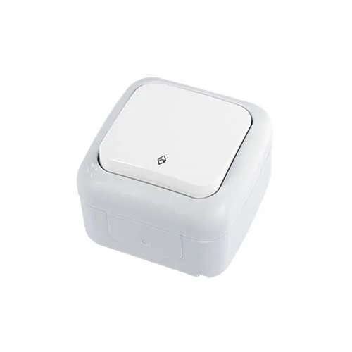 VIKO - Viko Palmiye Sıva Üstü Vavien Anahtar Beyaz