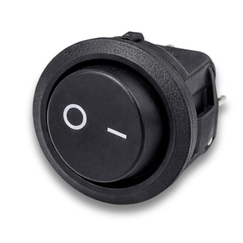 DIGER - Yuvarlak Işıksız Anahtar